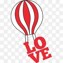 卡通手绘气球热气球-空若网 卡通手绘气球热气球-空若网