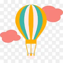 卡通热气球-空若网 卡通热气球-空若网