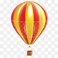 卡通红色热气球矢量png-空若网 卡通红色热气球矢量png-空若网