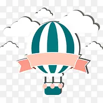 卡通热气球-空若网 卡通热气球-空若网