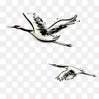 黑色手绘大雁创意-空若网 黑色手绘大雁创意-空若网