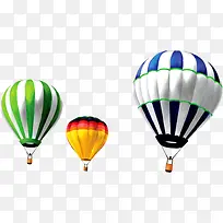 空中彩色的热气球-空若网 空中彩色的热气球-空若网