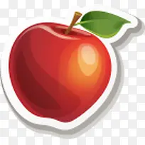 矢量水果苹果-空若网 矢量水果苹果-空若网