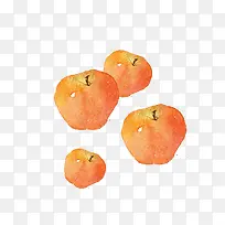 红色苹果水彩-空若网 红色苹果水彩-空若网