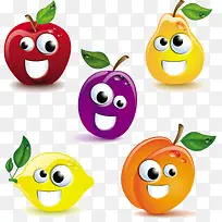 卡通矢量水果-空若网 卡通矢量水果-空若网