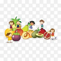 卡通水果人物-空若网 卡通水果人物-空若网