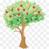 绿色苹果树-空若网 绿色苹果树-空若网