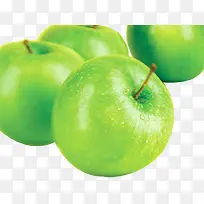 手绘水果青苹果-空若网 手绘水果青苹果-空若网
