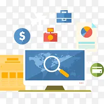 电脑 显示器 图标-空若网 电脑 显示器 图标-空若网