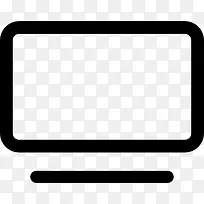 电视屏幕图标-空若网 电视屏幕图标-空若网