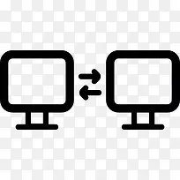 电脑连接图标-空若网 电脑连接图标-空若网