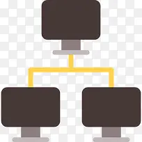 计算机监控图标-空若网 计算机监控图标-空若网