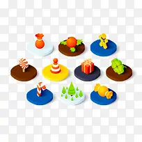 扁平化卡通图标-空若网 扁平化卡通图标-空若网