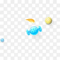 手绘彩色糖果装饰-空若网 手绘彩色糖果装饰-空若网