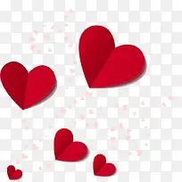 浪漫折纸爱心-空若网 浪漫折纸爱心-空若网