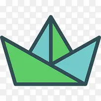 纸船图标-空若网 纸船图标-空若网