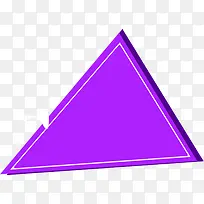 紫色三角形折纸样式海报-空若网 紫色三角形折纸样式海报-空若网