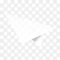 白色折叠纸飞机-空若网 白色折叠纸飞机-空若网