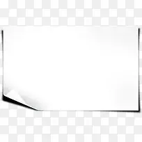 折叠的白色纸-空若网 折叠的白色纸-空若网