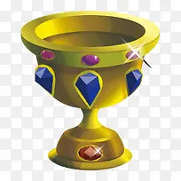 矢量欧美风格宝石奖杯-空若网 矢量欧美风格宝石奖杯-空若网