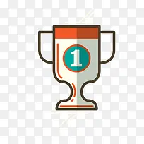 手绘冠军奖杯图案-空若网 手绘冠军奖杯图案-空若网