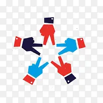 手指比划胜利图标-空若网 手指比划胜利图标-空若网