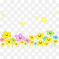 可爱卡通五角星星-空若网 可爱卡通五角星星-空若网