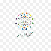 星星花素材-空若网 星星花素材-空若网