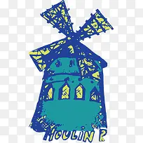 卡通房子-空若网 卡通房子-空若网