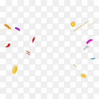 彩色漂浮元素-空若网 彩色漂浮元素-空若网