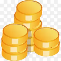 金币png矢量素材-空若网 金币png矢量素材-空若网