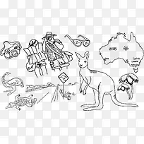 动物素描-空若网 动物素描-空若网