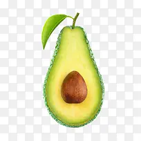 绿色清爽牛油果水果-空若网 绿色清爽牛油果水果-空若网