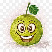 手绘木瓜-空若网 手绘木瓜-空若网