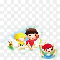 手绘幼儿园可爱学生-空若网 手绘幼儿园可爱学生-空若网