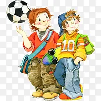 水彩卡通儿童绘画-空若网 水彩卡通儿童绘画-空若网