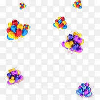 庆典时尚气球装饰元素-空若网 庆典时尚气球装饰元素-空若网