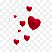 爱心气球-空若网 爱心气球-空若网