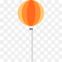 气球 氢气球 橙色-空若网 气球 氢气球 橙色-空若网