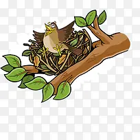 卡通可爱鸟窝-空若网 卡通可爱鸟窝-空若网