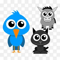 卡通动物-空若网 卡通动物-空若网