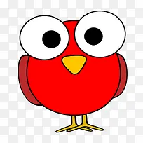 手绘卡通小鸟-空若网 手绘卡通小鸟-空若网