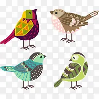 彩色小鸟-空若网 彩色小鸟-空若网