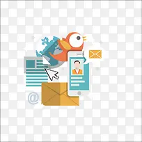 扁平化手机图标-空若网 扁平化手机图标-空若网