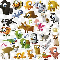 矢量动物图-空若网 矢量动物图-空若网