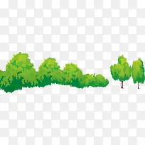 绿树png矢量元素-空若网 绿树png矢量元素-空若网