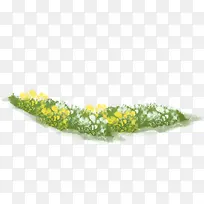 手绘草丛创意卡片-空若网 手绘草丛创意卡片-空若网