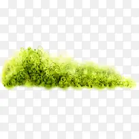 水彩合成绿色的草丛-空若网 水彩合成绿色的草丛-空若网