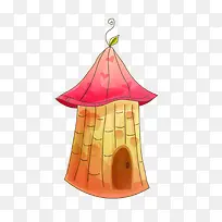 彩色卡通线条城堡-空若网 彩色卡通线条城堡-空若网