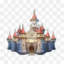 卡通手绘城堡-空若网 卡通手绘城堡-空若网